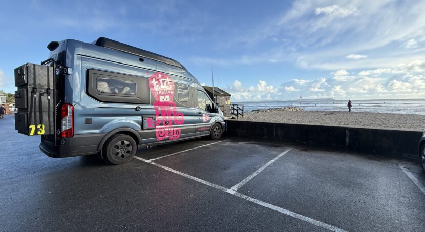 campervan branding and web design